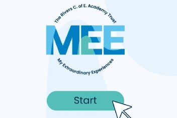 MEE app start screen